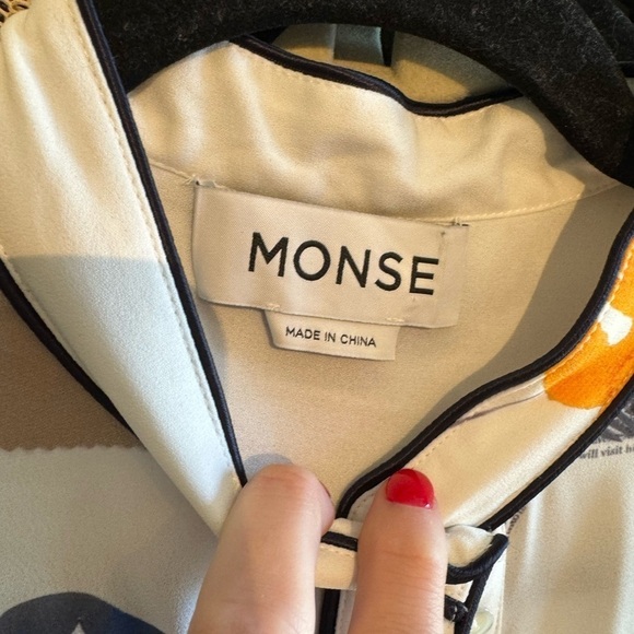 Monse- Runway Button Down New York Print Longsleeve Shirt - Picture 11 of 11